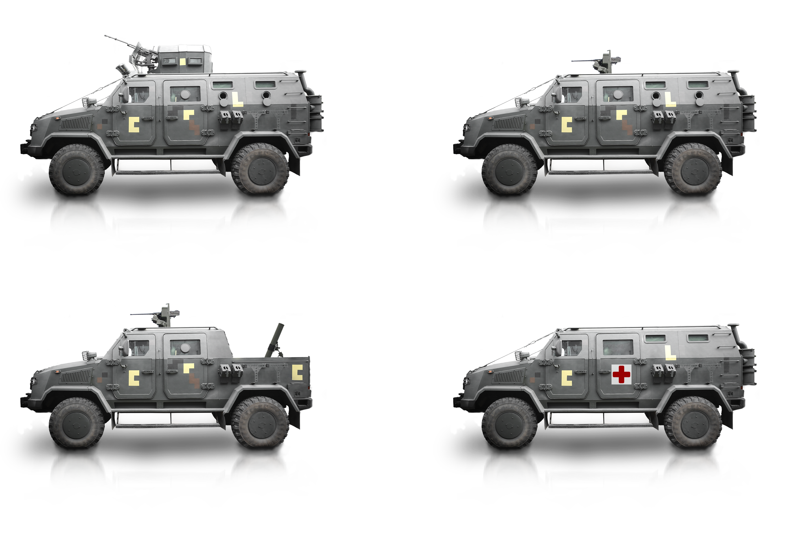 KOZAK 2M1 ARMORED CARS - Practika